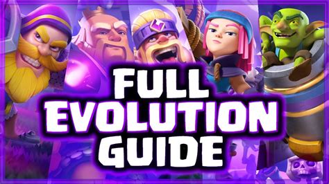 minions evolution clash royale|Full Guide On EVOLUTIONS In UNDER 3 MINUTES .